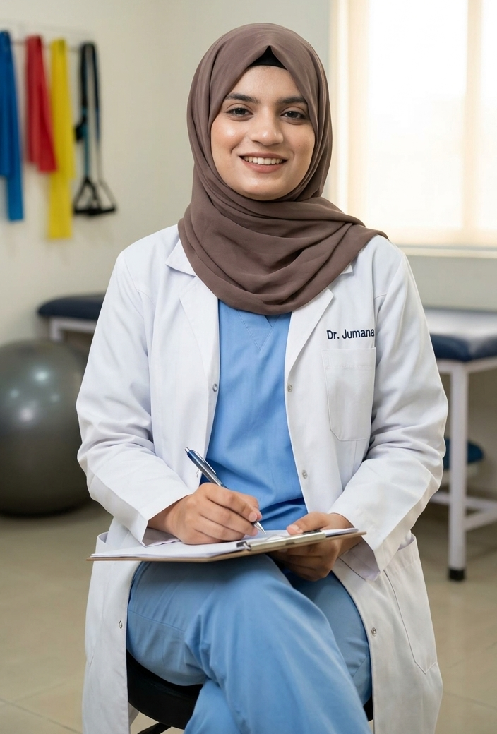 Dr Jumana Rais physiotherapist